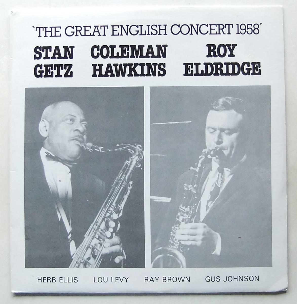 ◆ STAN GETZ, COLEMAN HAWKINS, ROY ELDRIDGE ◆ Jazz Groove 007 (England) ◆_画像1