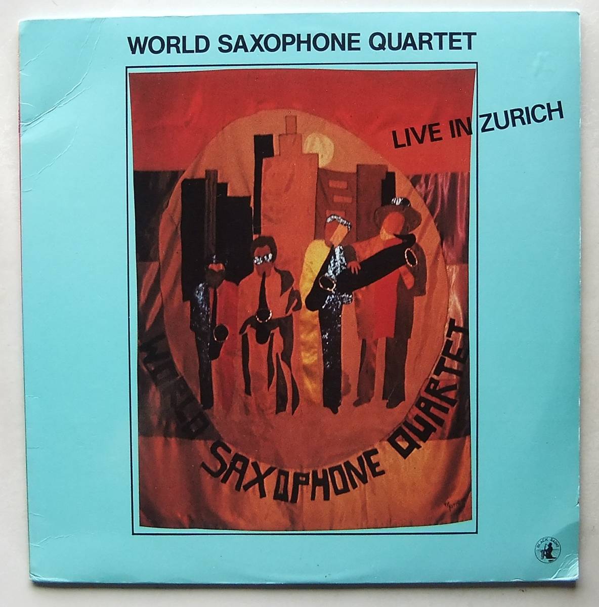 ◆ WORLD SAXOPHONE Quartet / Live in Zurich ◆ Black Saint BSR 0077 (Italy) ◆_画像1