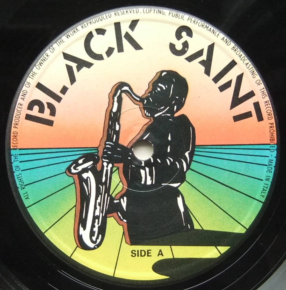 ◆ WORLD SAXOPHONE Quartet / Live in Zurich ◆ Black Saint BSR 0077 (Italy) ◆_画像3