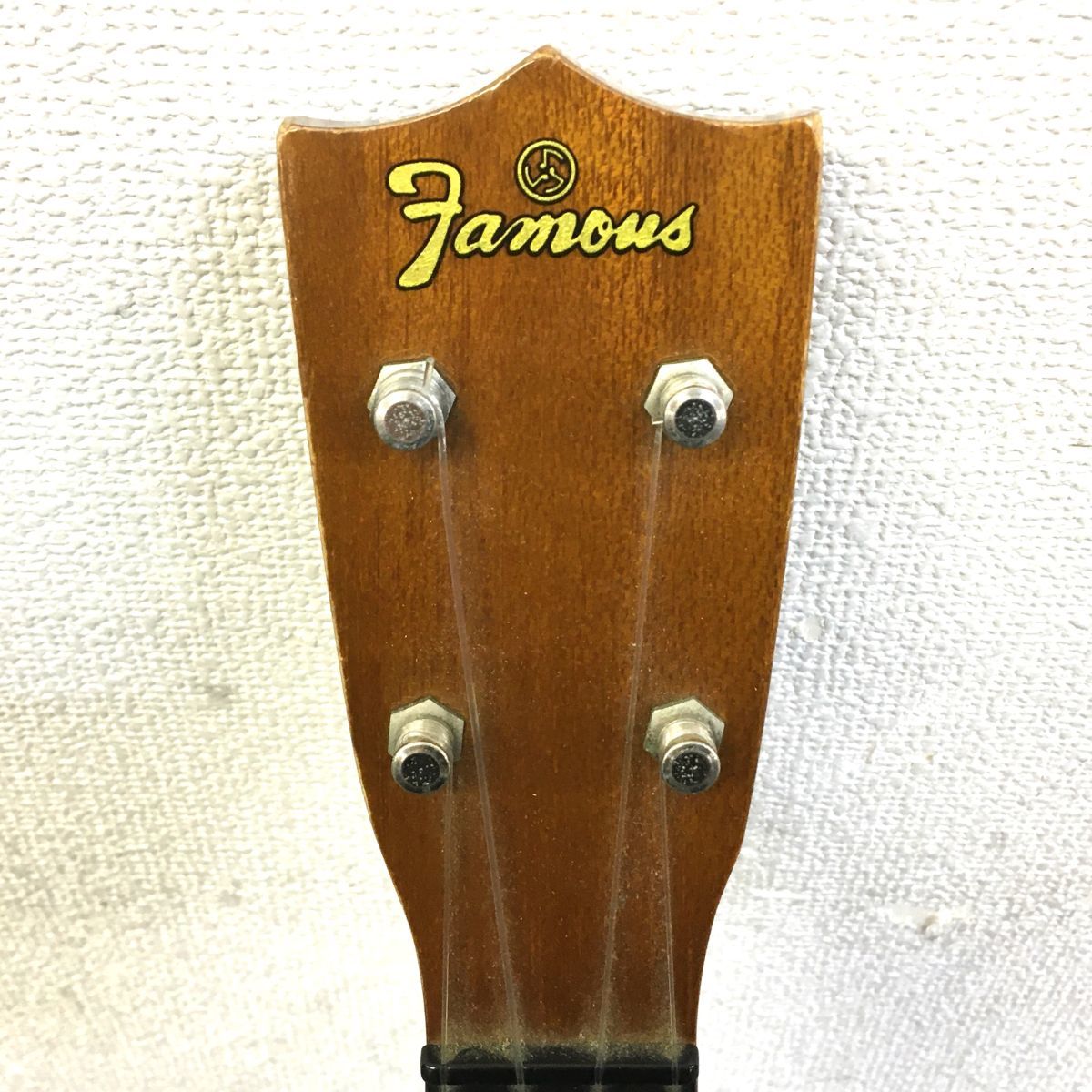 Y018-I63-5 Famous Ukulele ウクレレ本体 FS-2P 音楽 弦楽器 演奏 ③_画像6