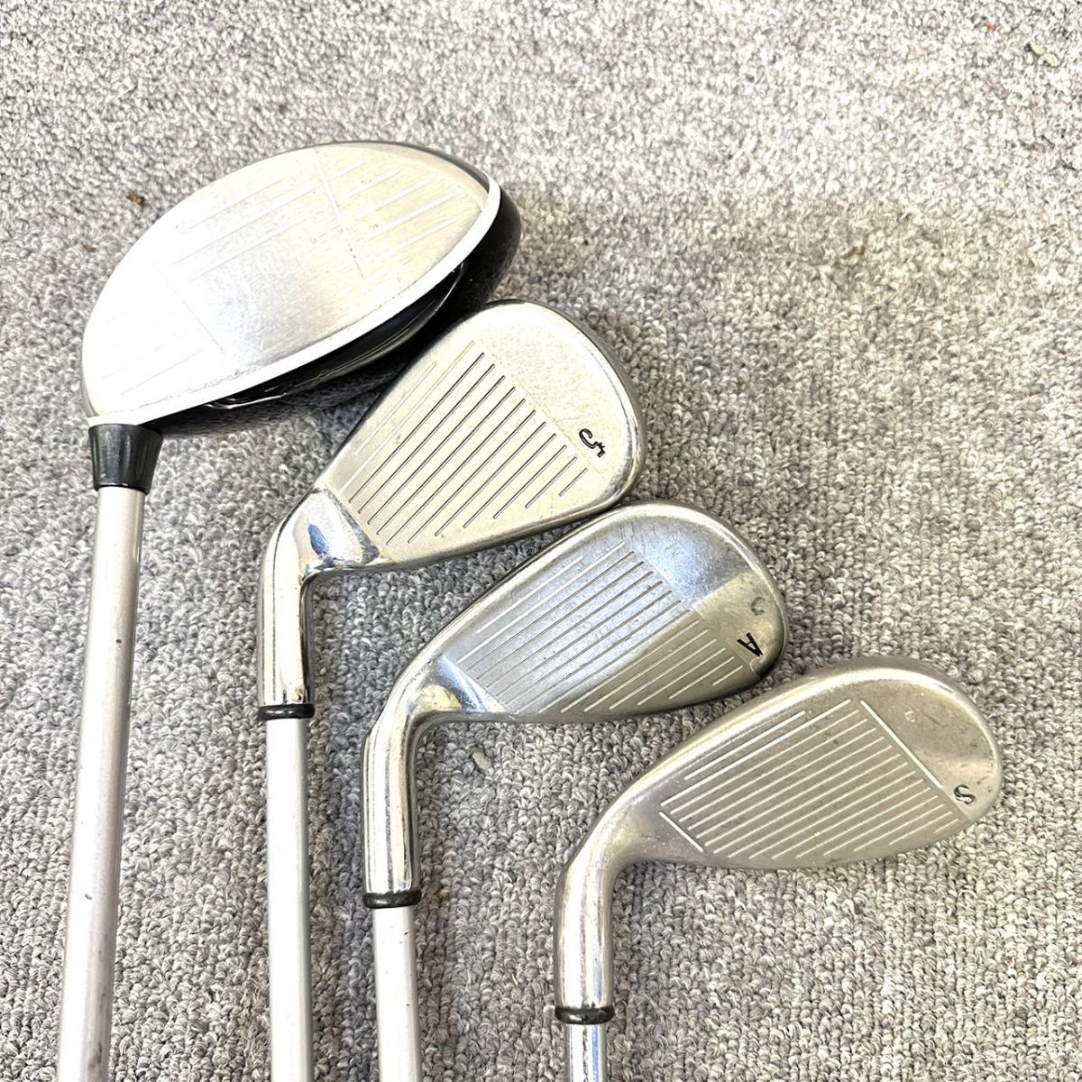 Y628-I39-2926 Callaway キャロウェイ ビッグバーサ フェアウェイウッド アイアン 5W A S 5 ゴルフクラブ 男性右利き用 4本セット_画像2