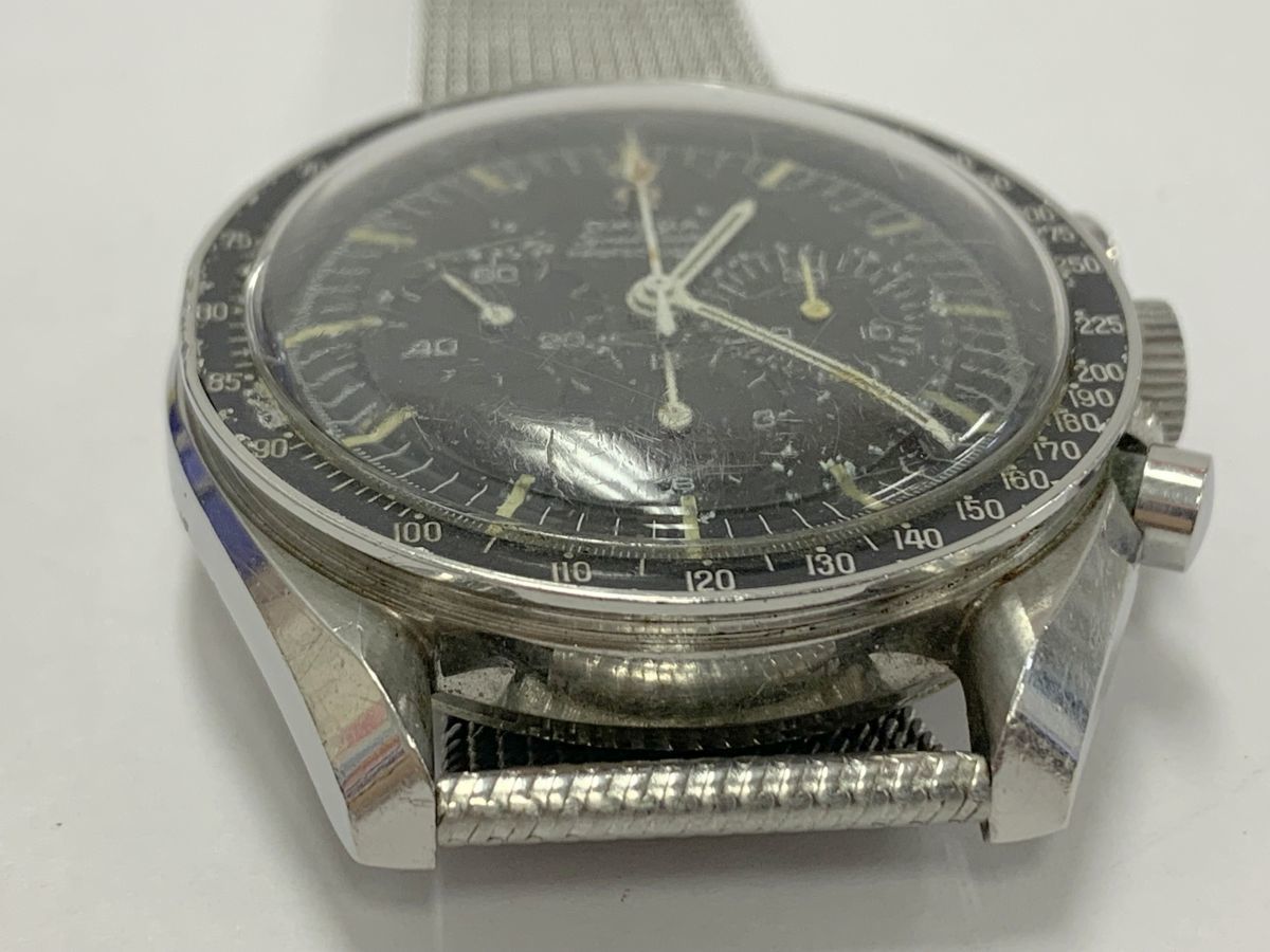 X499-C1-443◎ OMEGA オメガ Speedmaster スピードマスター プロフェッショナル クロノグラフ メンズ 手巻き 不動 腕時計 ⑥_画像8