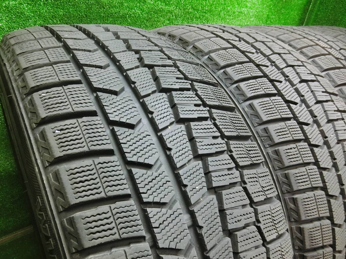 ★ バリ溝　8分山～9分山 ★ 245/45R19 ★ DUNLOP WINTERMAXX WM02 ★18年製★4本set■N610_画像9