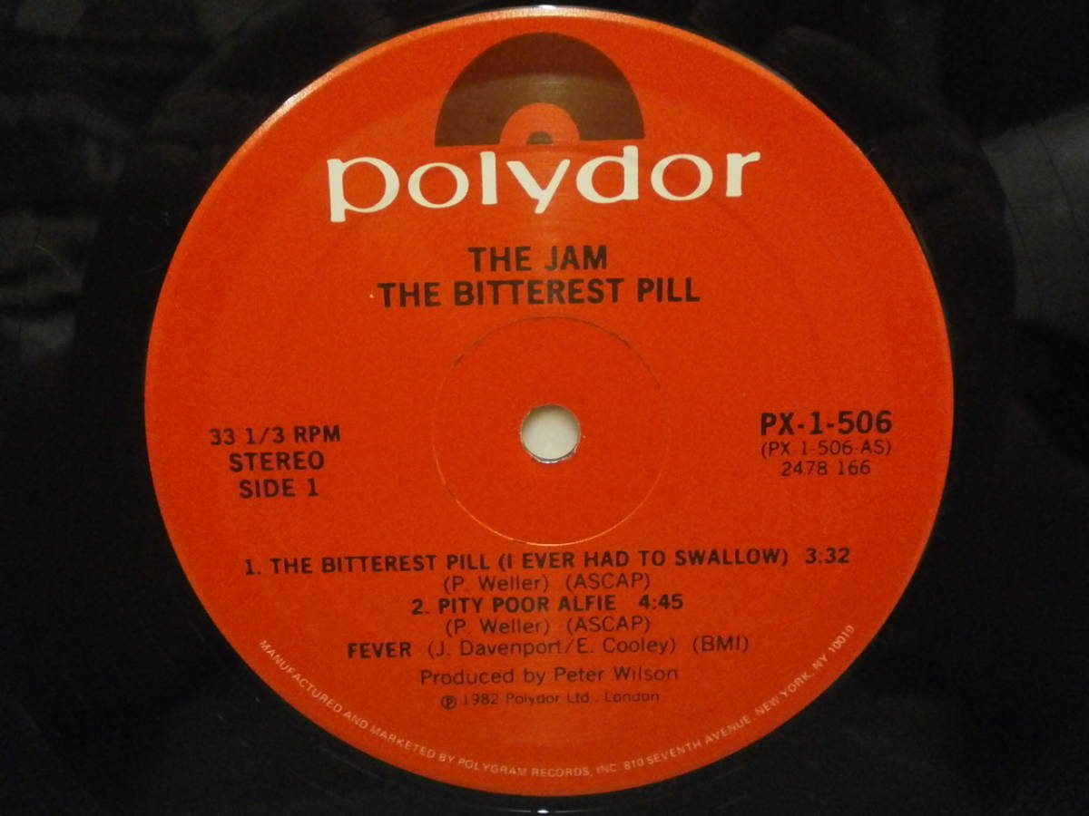 ★ザ・ジャム The Jam / The Bitterest Pill (I Ever Had To Swallow)★US盤12” Paul Weller 　　_画像3