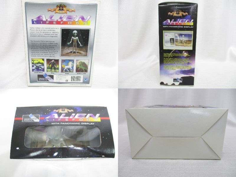 OF-73 shadow box SHADOWBOX# Alien ALIEN LIFEFORM figure #Myths&Legends SERIES/WITH PANORAMIC DISPLAY