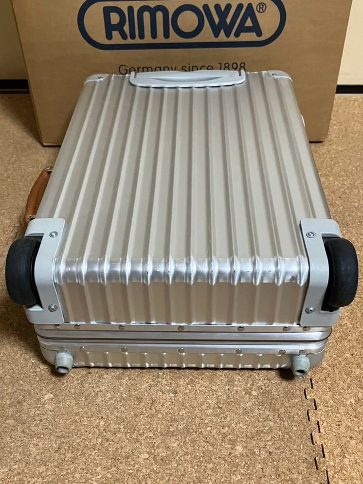 RIMOWA Cabin Tolley 971.90 35周年モデル グルーヴィジョンズ 2輪 リモワ クラシックフライト 35L 希少限定品_画像6