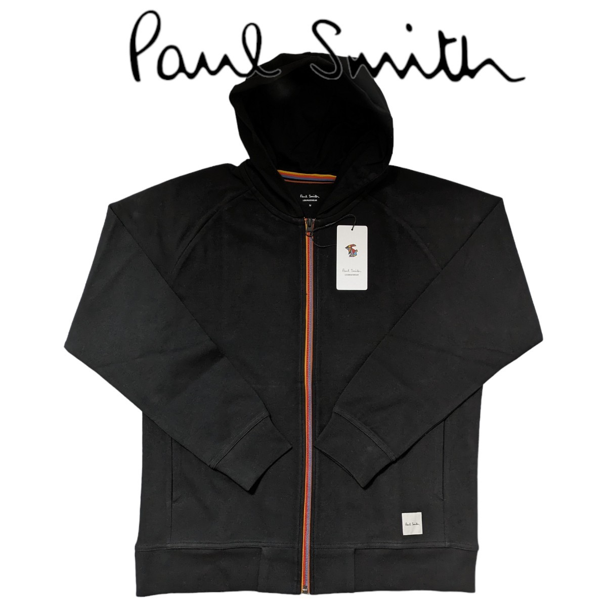 新品 ポールスミス Paul Smith ジップアップ パーカー スウェット L