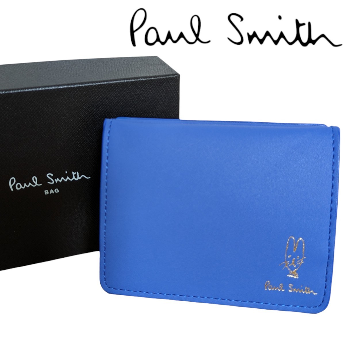 新品 ポールスミス Paul Smith 二つ折り財布 コンパクト 新品 ポールスミス Paul Smith 二つ折り財布 コンパクト