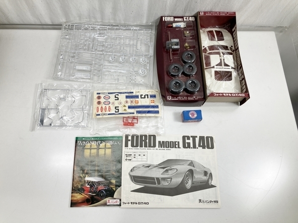 旧バンダイ1/16フォードGT40プラモデルです。_画像2