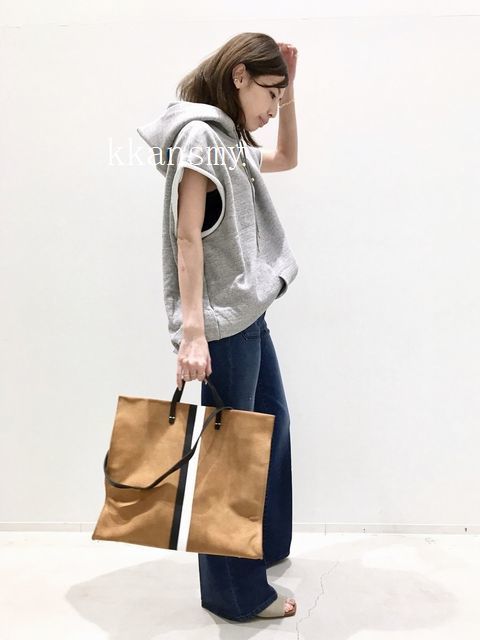L'Appartement アパルトモン購入CLARE V.クレアヴィヴィエ*Simple Tote Bag 2WAYレザートートバッグ_画像7
