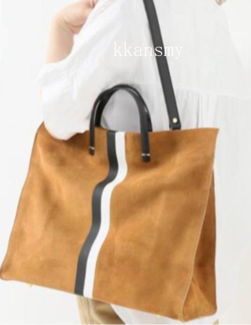 L'Appartement アパルトモン購入CLARE V.クレアヴィヴィエ*Simple Tote Bag 2WAYレザートートバッグ_画像10