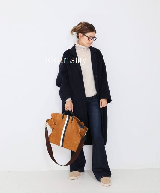 L'Appartement アパルトモン購入CLARE V.クレアヴィヴィエ*Simple Tote Bag 2WAYレザートートバッグ_画像8