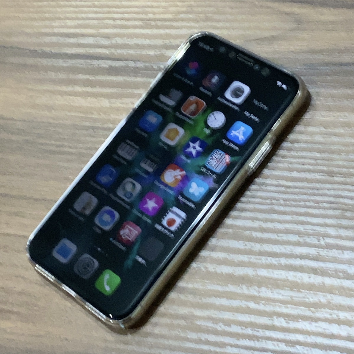 93%OFF iPhone11Pro用 覗見防止 高品質3D保護ガラスのみ 2枚_画像3