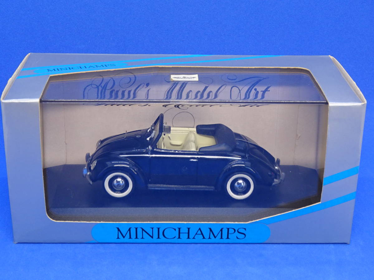 【絶版MINCHAMPS】フォルクスワーゲ Hebmuller　カブリオレ 1/43_画像1