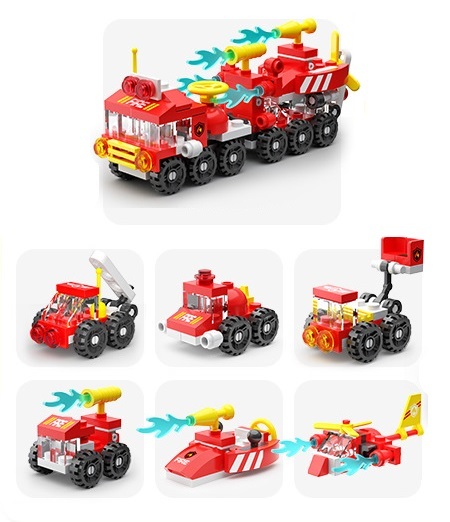 レゴ ブロック 消防車2 キット LEGO　互換品_画像2