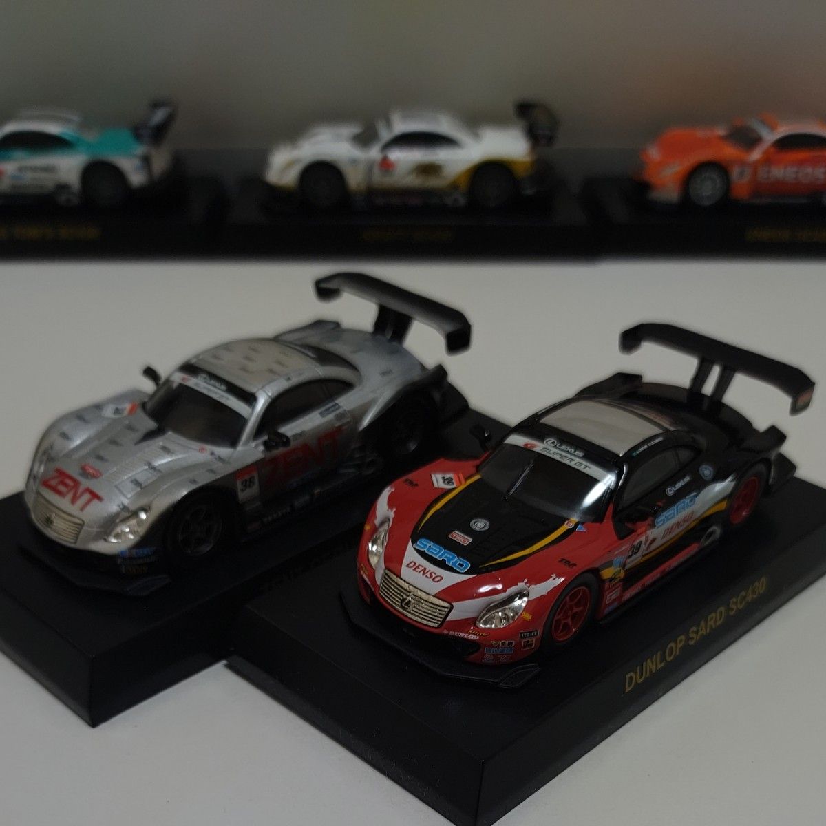 京商 1/64ミニカー 2009 スーパーGT GT500 コレクション【SC430 各種 ５台セット】