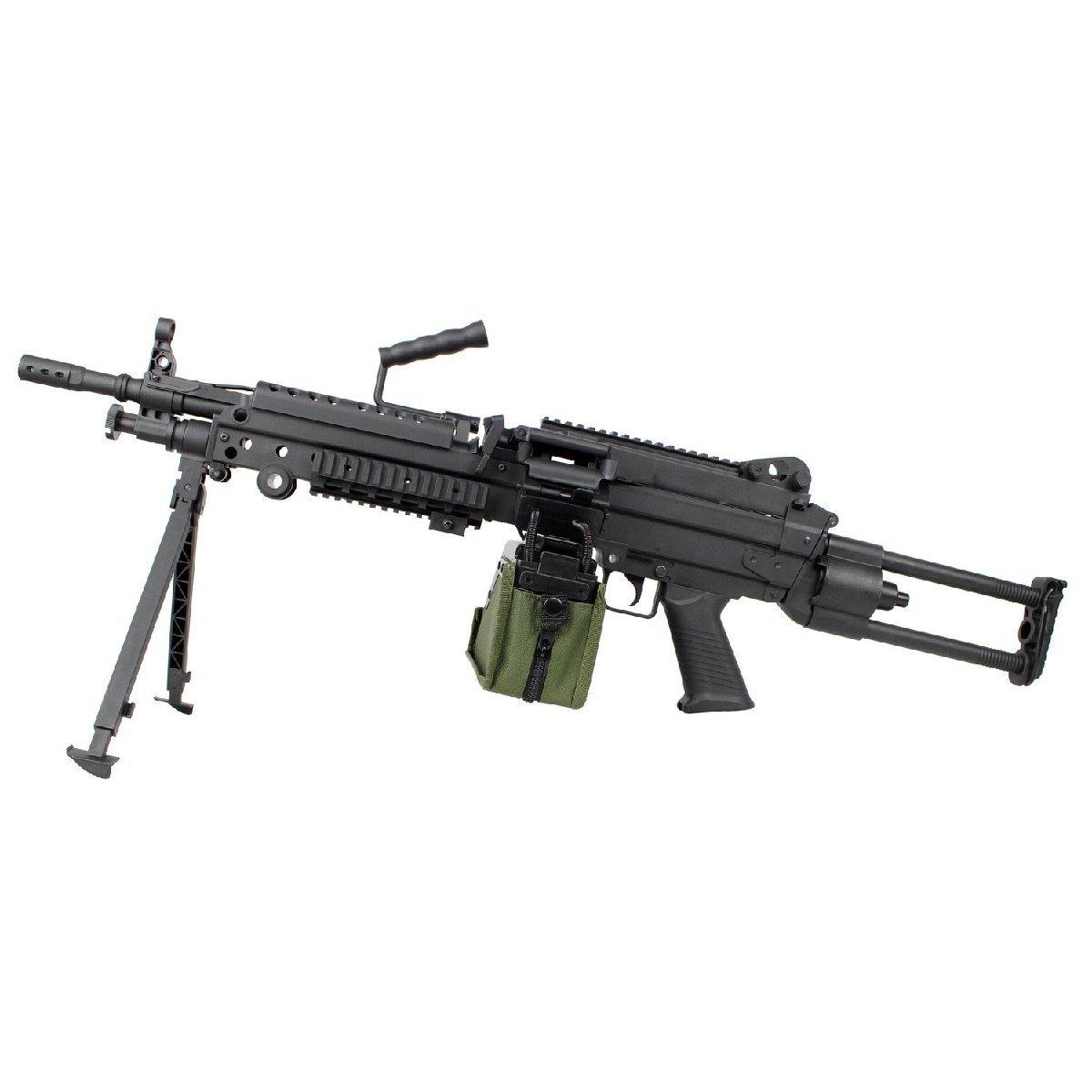 【45%OFF！いい銃の日セール！】S&T M249 PARA BK スポーツライン電動ガン Boxマガジン仕様 ※無刻印【180日間安心保証つき】_画像2