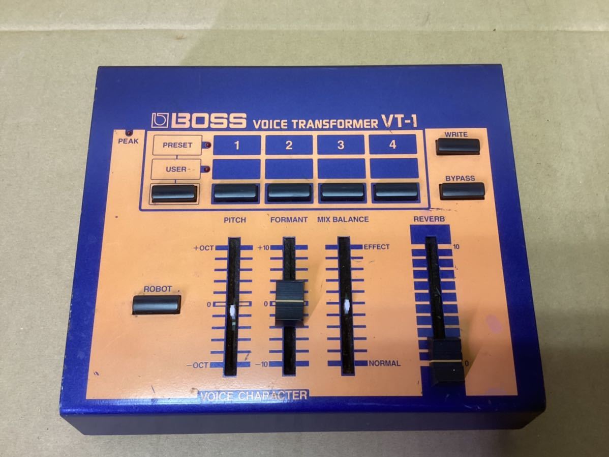 BOSS ボス ボイストランスフォーマー　VT-1 VOICE TRANSFORMER VOICE CHARACTER_画像1