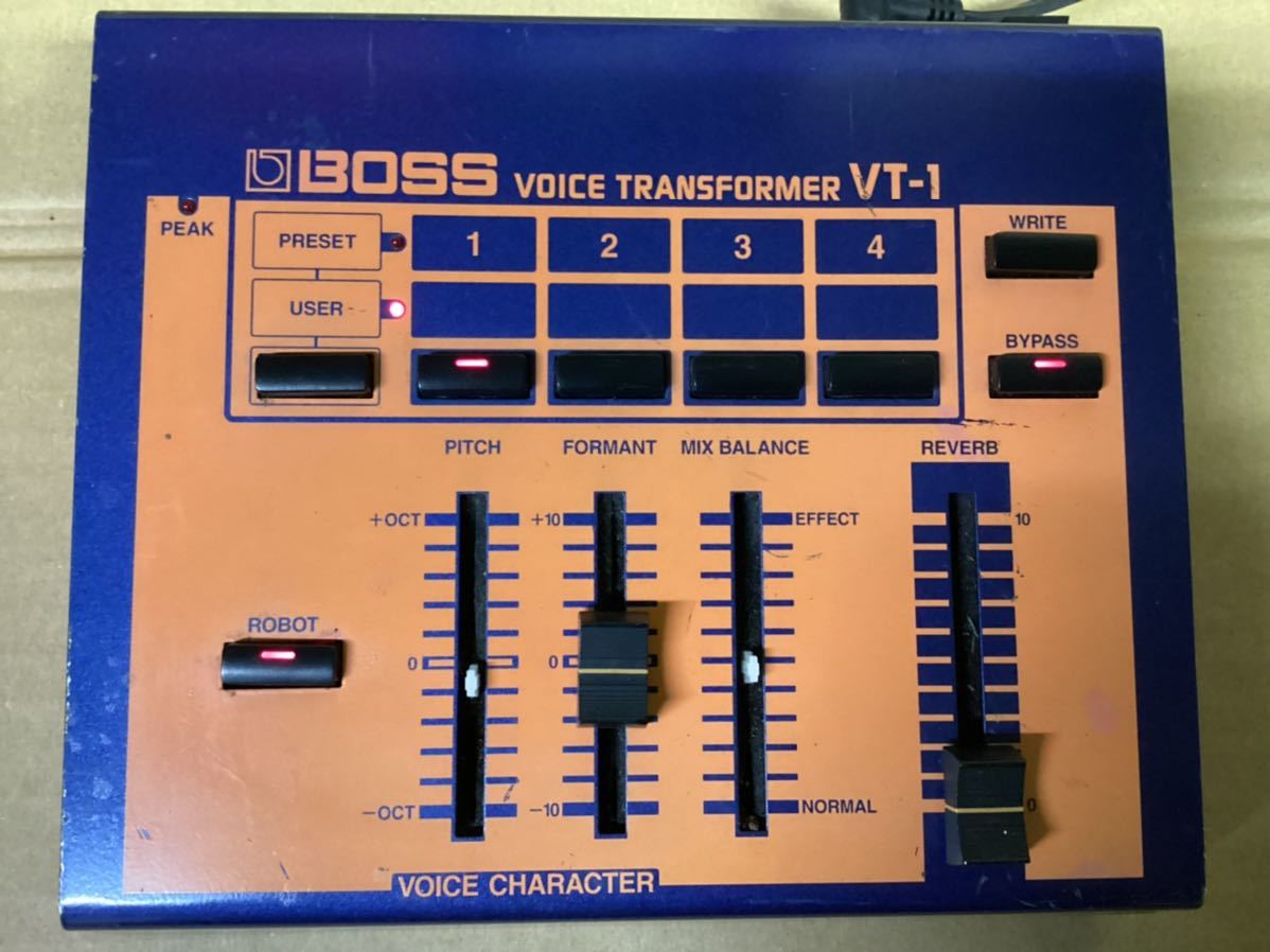 BOSS ボス ボイストランスフォーマー　VT-1 VOICE TRANSFORMER VOICE CHARACTER_画像3