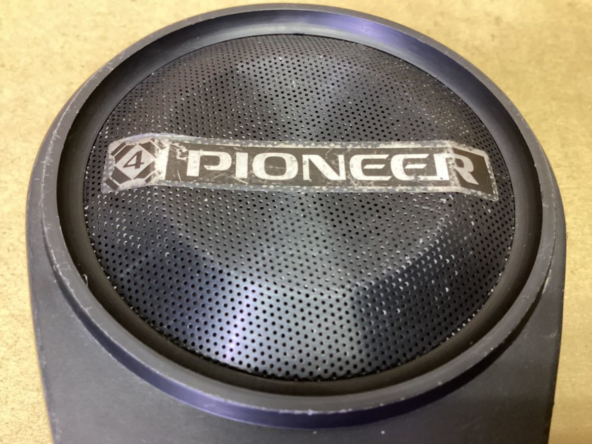 レア物Pioneerパイオニア　スピーカーTS-M1 2個セット　当時物　レトロ　旧車_画像9