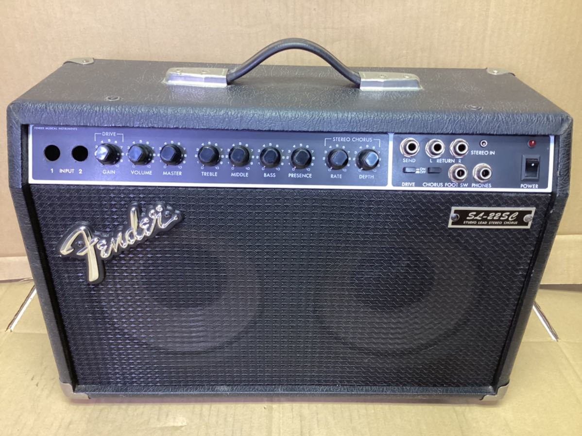 Yahoo!オークション - Fender フェンダー アンプ SL-22SC STUDIO Yahoo!オークション - Fender フェンダー アンプ SL-22SC STUDIO