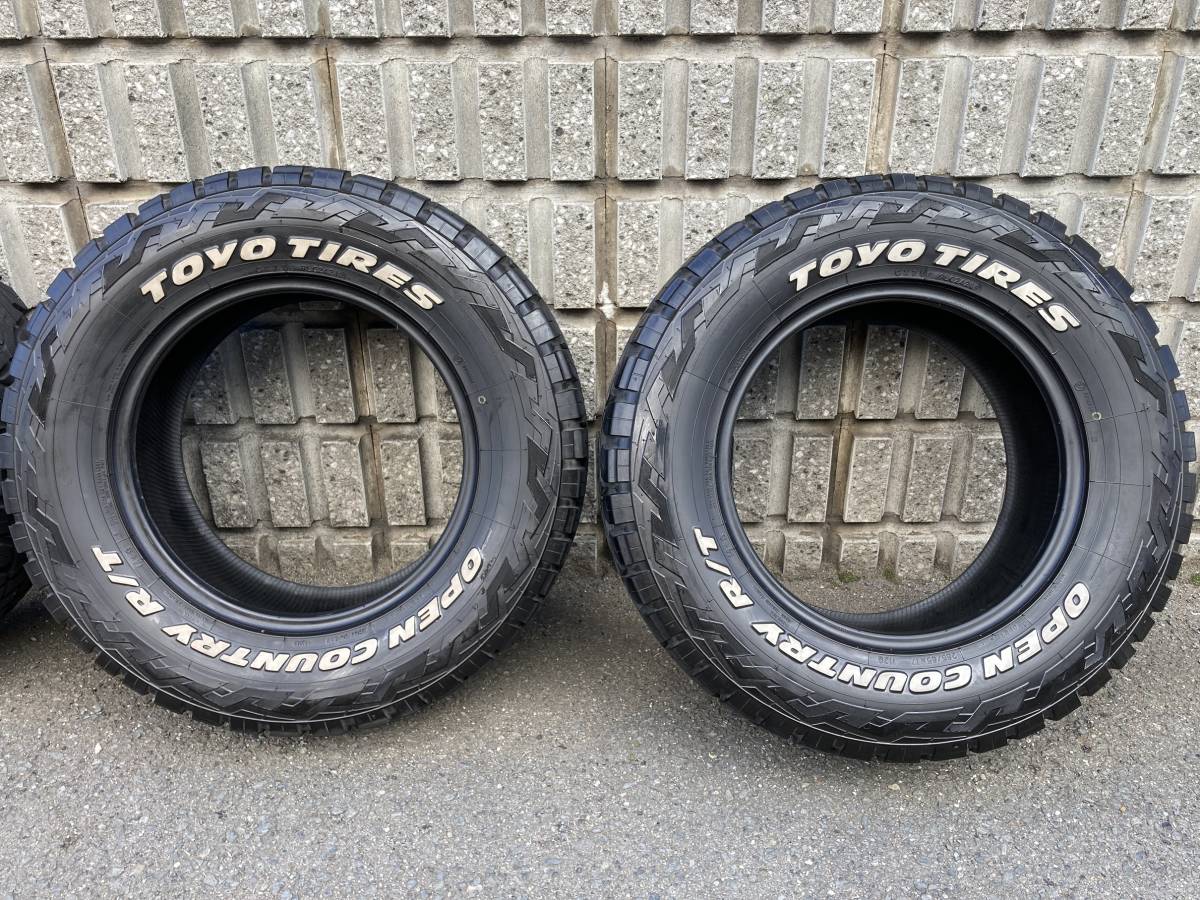 265/65R17 112Q 2021年 TOYO OPEN COUNTRY R/T 4本SET M+S　溝アリ！_画像2