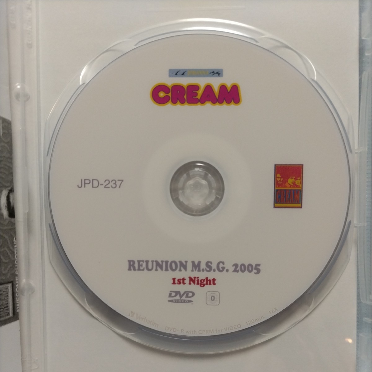 最終値下超貴重 DVD CREAM/クリーム(エリッククラプトン) 歴史的奇跡の再現【クリーム/リユニオン M.S.G.2005】輸入盤_画像5