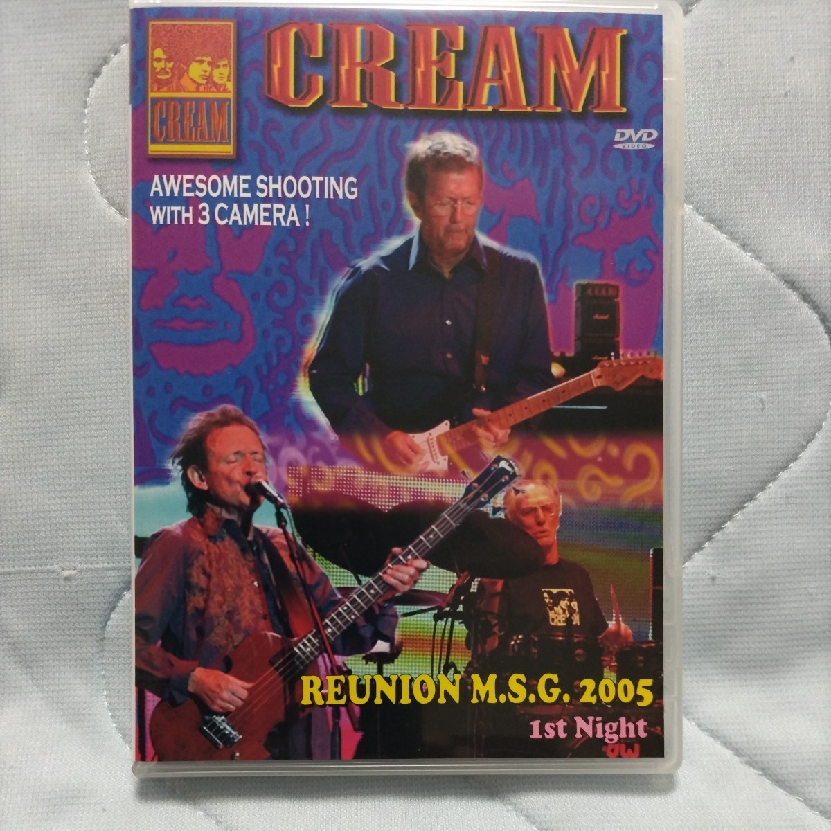 最終値下超貴重 DVD CREAM/クリーム(エリッククラプトン) 歴史的奇跡の再現【クリーム/リユニオン M.S.G.2005】輸入盤_画像1