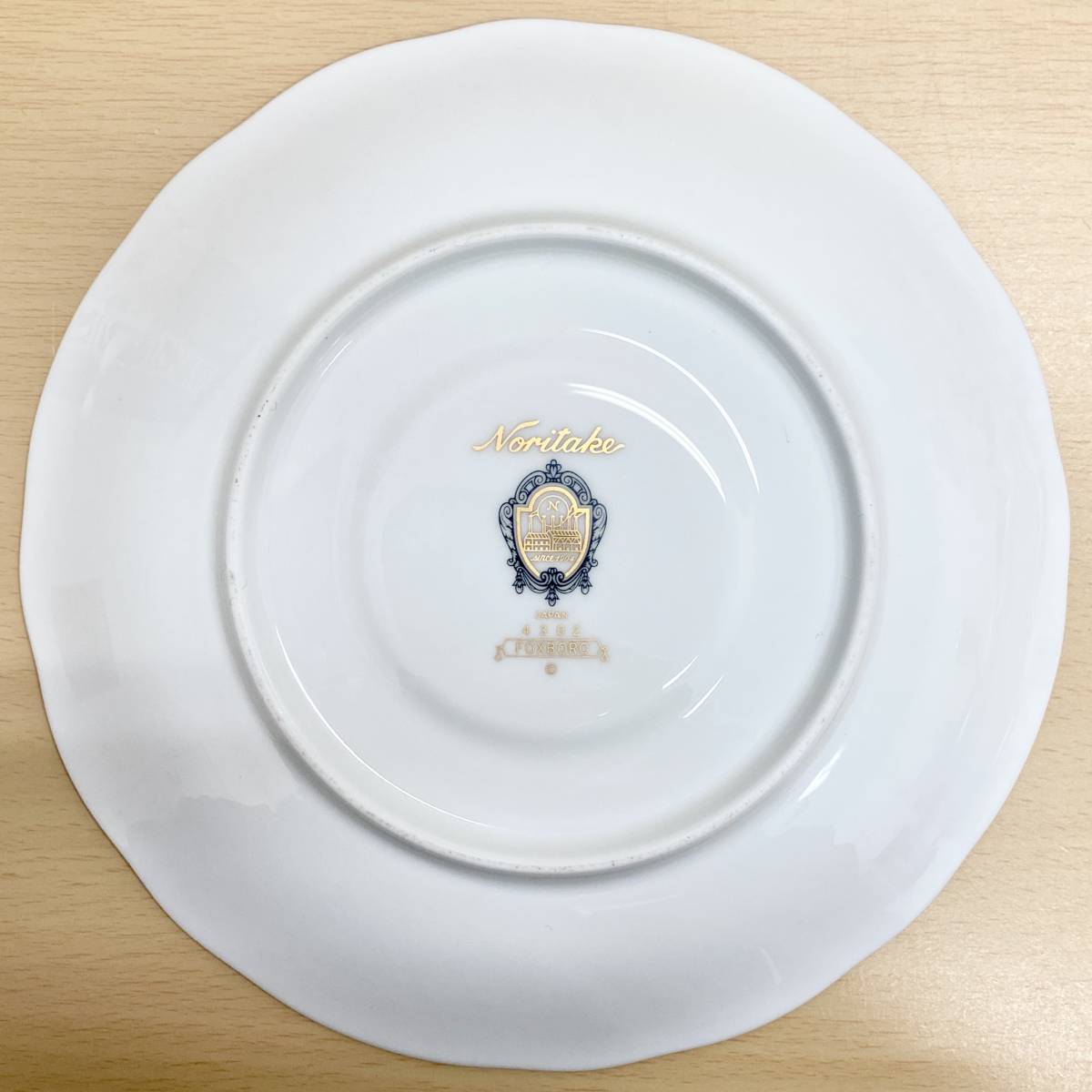 【ほぼ未使用】 2客 Noritake FOXBORO 4302 カップ&ソーサー ブランド 食器 ノリタケ フォックスボロ インテリア コレクション 保管品_画像4