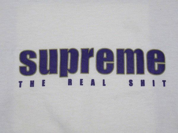 19SS Supreme The Real Shit L/S Tee Mサイズ ゴッホ 長袖 Tシャツ White ホワイト_画像6