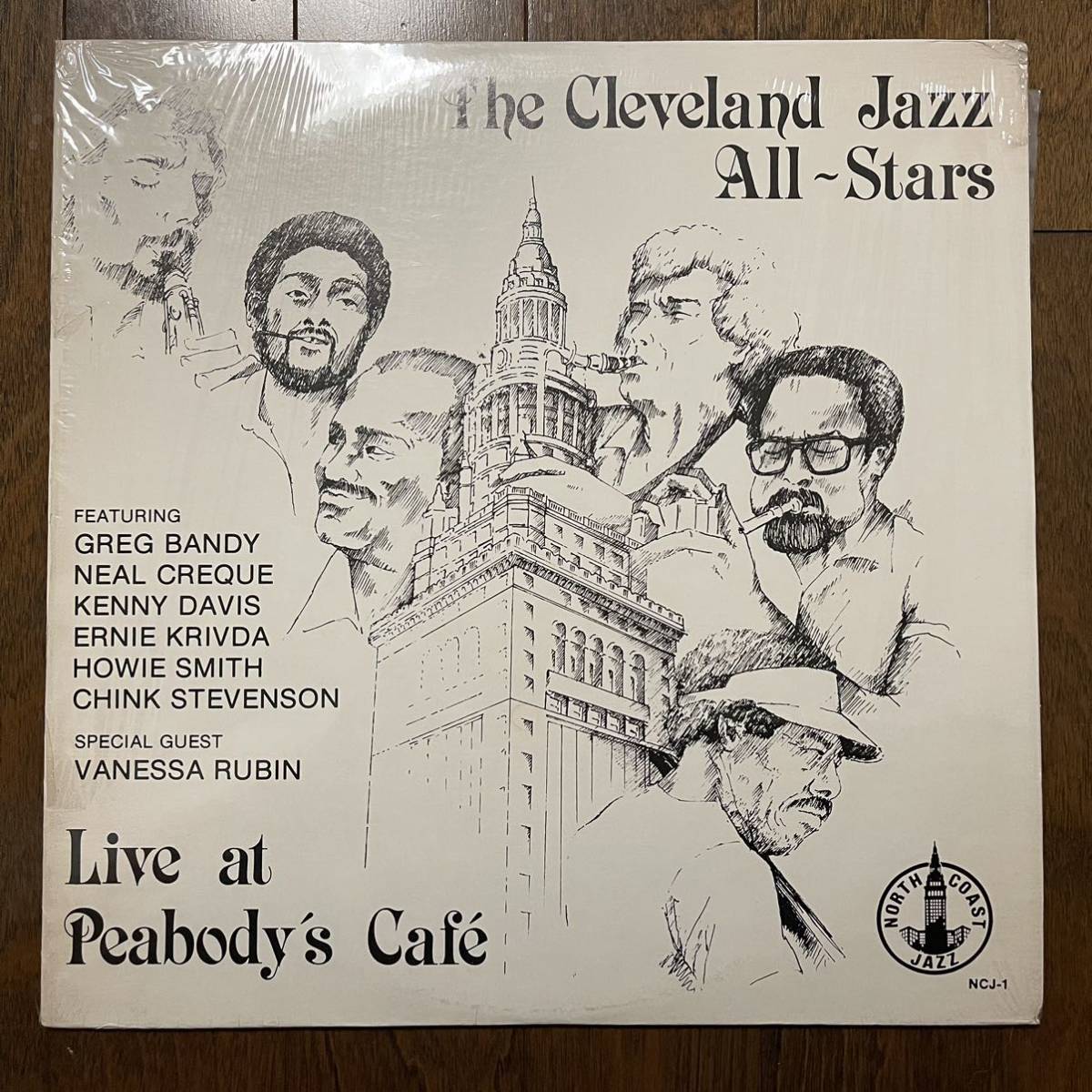 ★シュリンク付★Cleveland Jazz All Stars /Live At Peabody's Cafe /自主ライブ盤/Vanessa Rubin参加/Strata-East/Nimbus/Spiritual Jazz_画像1
