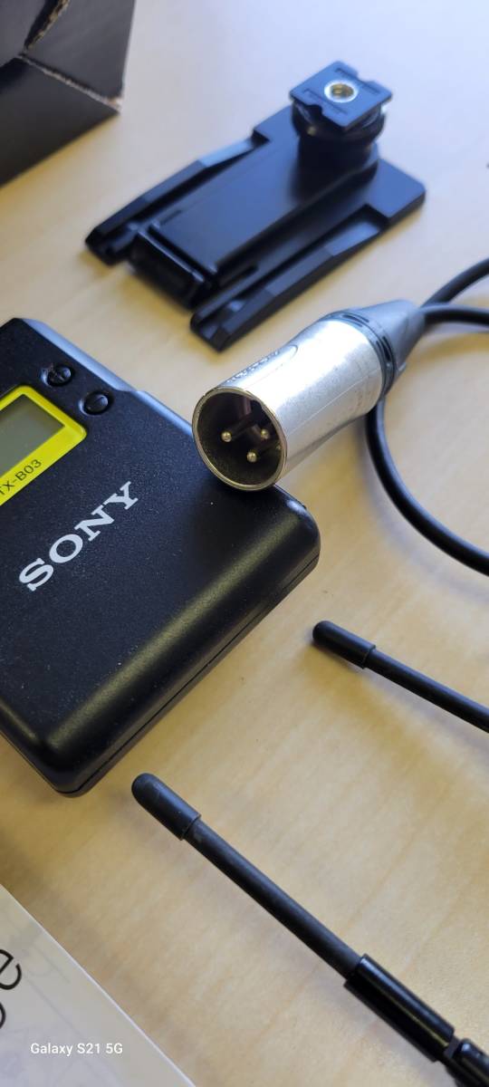 業務用★完動品★美品ソニーワイヤレスマイクロホンパッケージ SONY UWP-D11　訳アリ _画像3