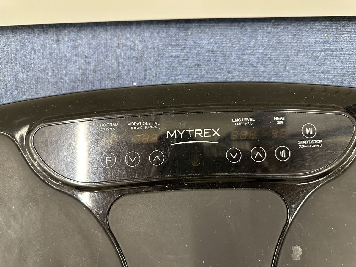MYTREX W FIT PRO MT-WFP20B マイトレックス 振動マシーン エクササイズ 65x40x12 通電確認済み_画像3