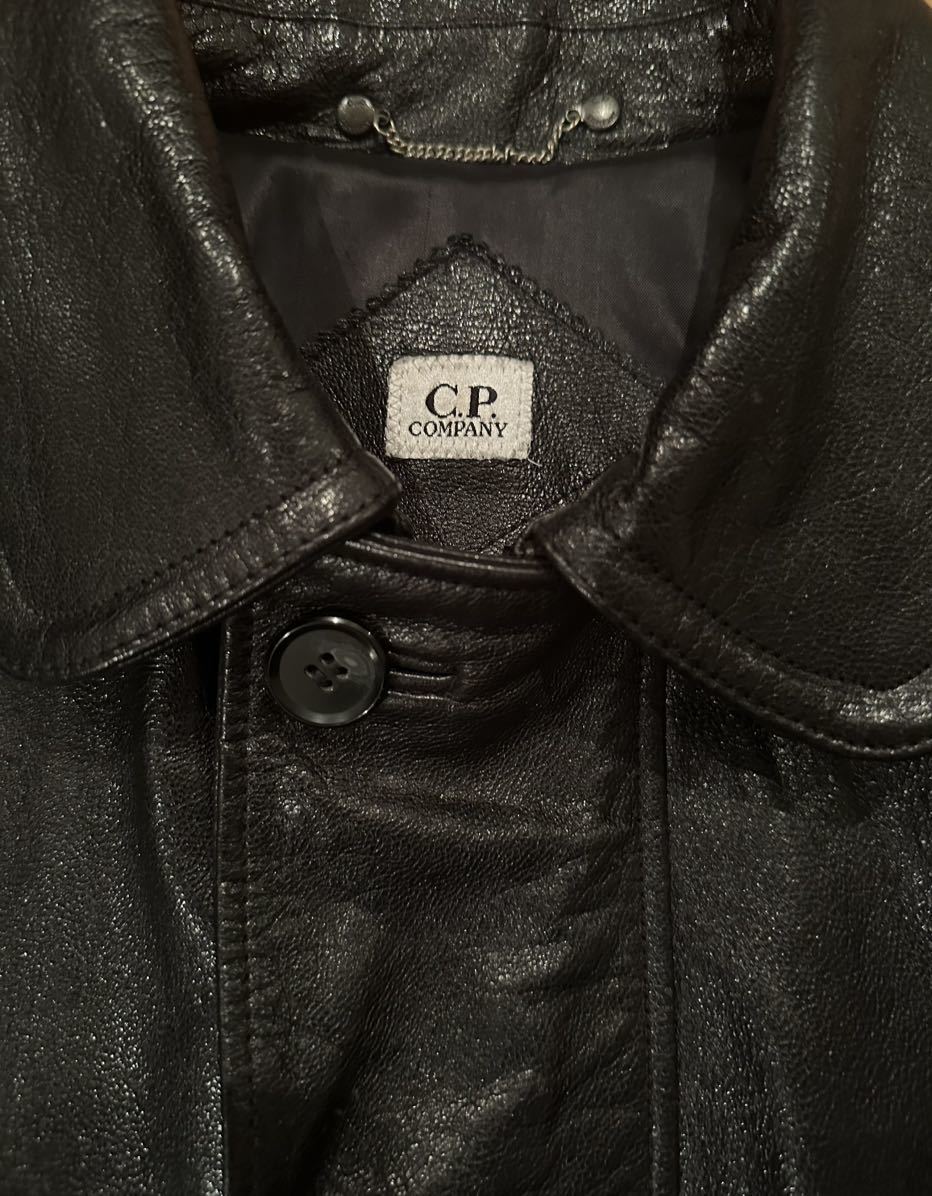 C P COMPANY シーピーカンパニー レザーカーコート 黒|Yahoo C P COMPANY シーピーカンパニー レザーカーコート 黒|Yahoo
