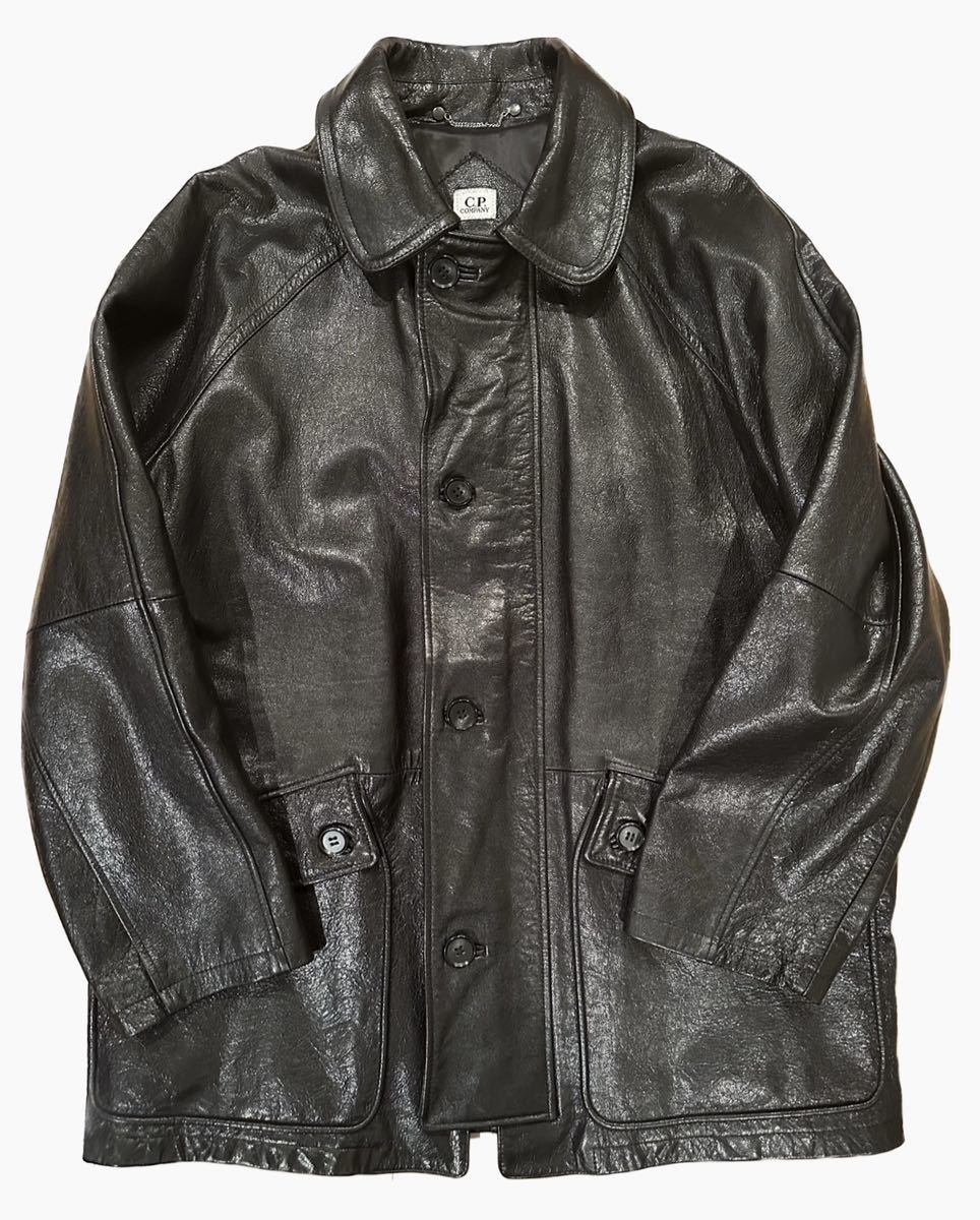 C P COMPANY シーピーカンパニー レザーカーコート 黒|Yahoo C P COMPANY シーピーカンパニー レザーカーコート 黒|Yahoo