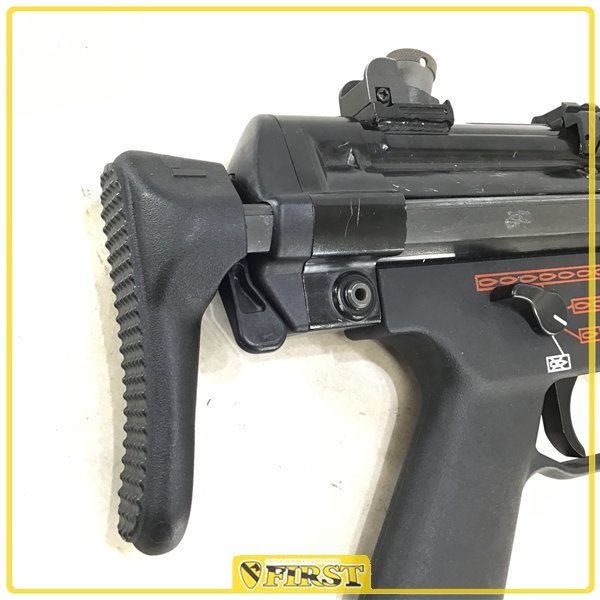 2410】We-tech製 H&K MP5A5 リアル刻印モデル ガスブローバック ヘッケラーアンドコッホ LEDライトハンドガード付き 取説・箱なし_画像6