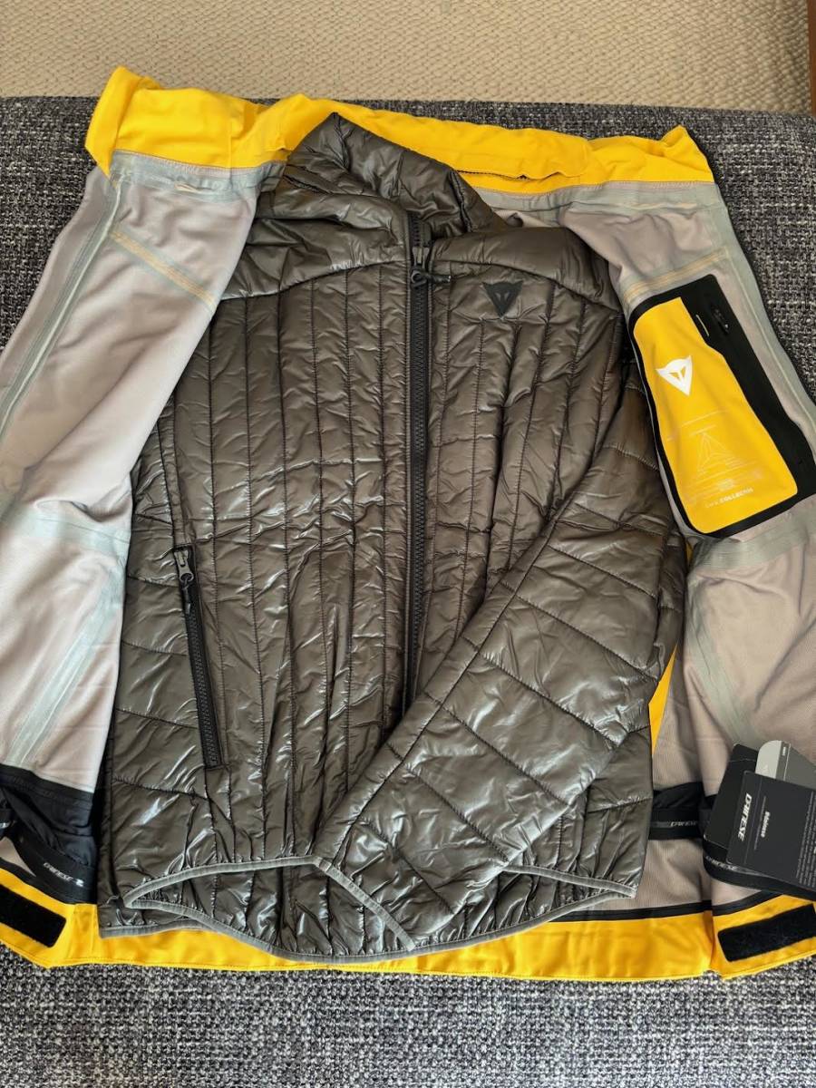 1-25 4749411【DAINESE】AWAM2｜スキーウェア｜Size: L ｜LEMON - CHROME E08｜アウトレット品｜未使用_画像6