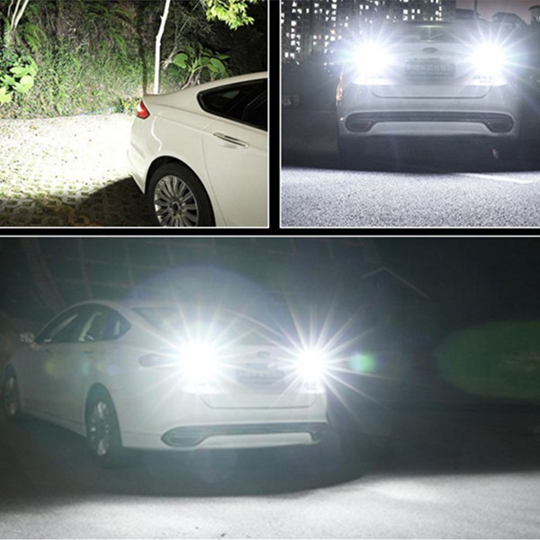 LED T10/T16兼用 バックランプ ポジション ウェッジ球 6000K キャンセラー内蔵 12V バルブ 5730 8SMD 8SMD 車検対応 10個セット N502_画像9