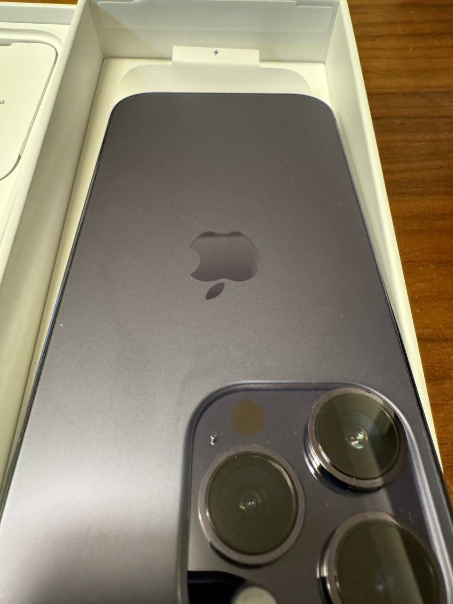 美品　Apple iPhone 14 pro 512gb simフリー　deep purple ディープパープル　_画像7