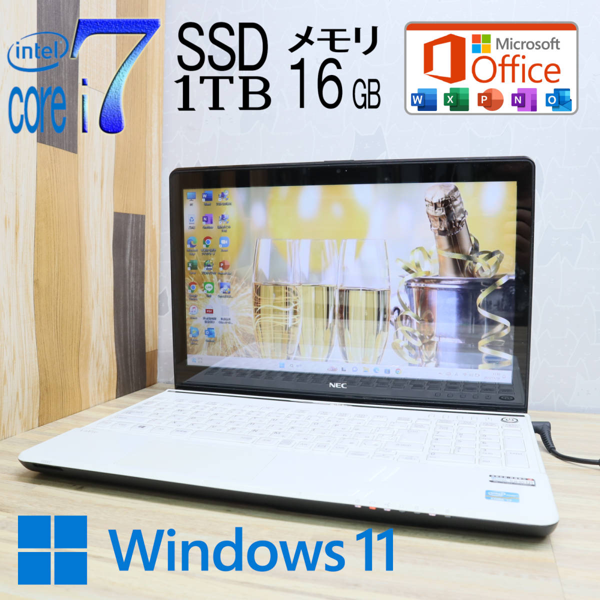 新品 】 なんと!新品SSD1TB メモリ16GB☆美品 Home&Business☆P61531
