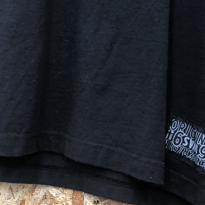 TENDERLOIN メンズ 半袖Tシャツ TEE2B ロゴ ブラック サイズXL [jgg]_画像7