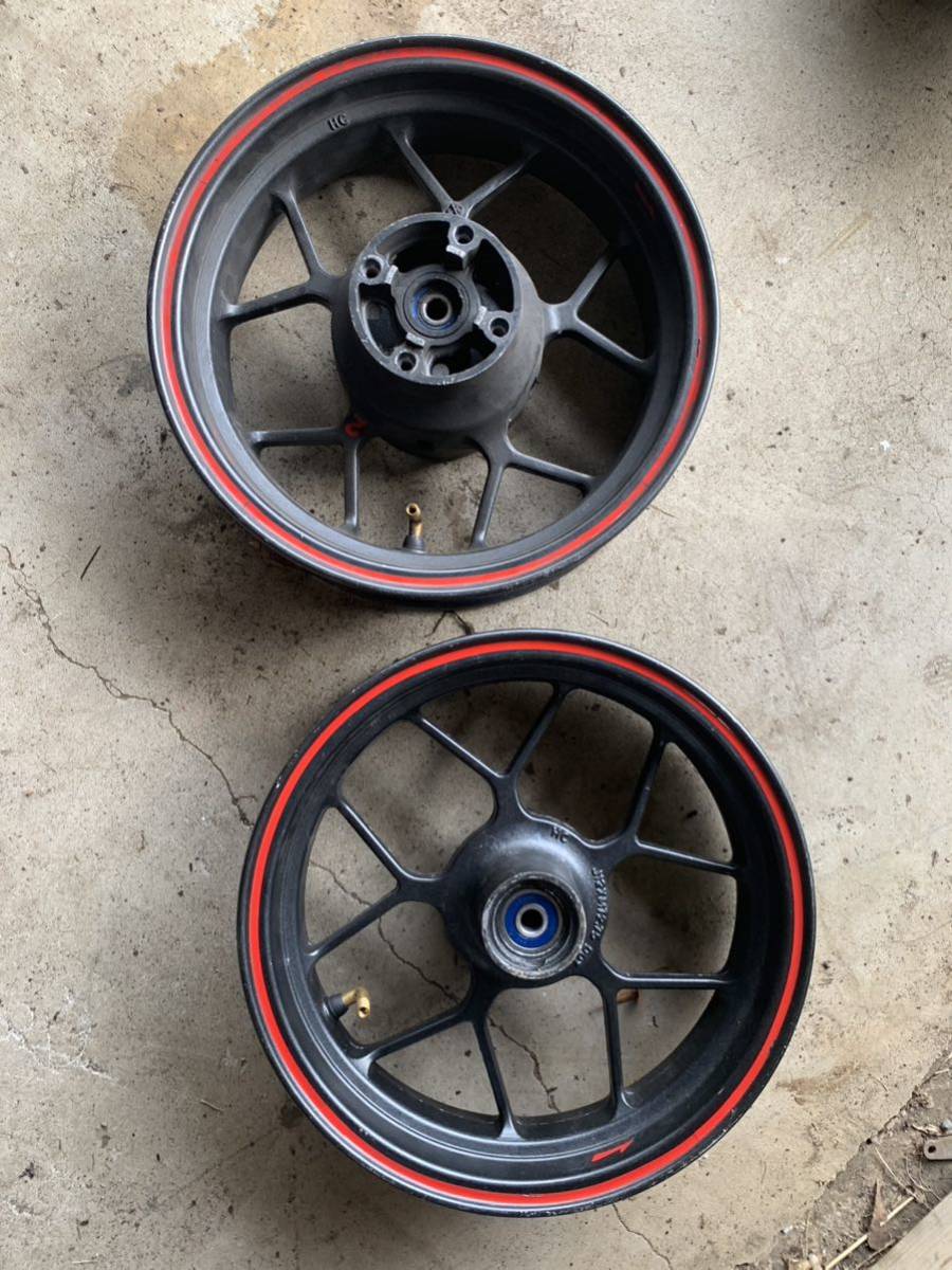 Yahoo!オークション - グロム GROM JC61 JC75 純正ホイール前後 Yahoo!オークション - グロム GROM JC61 JC75 純正ホイール前後