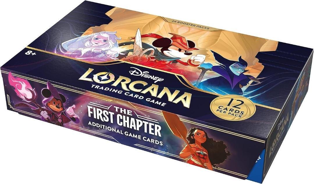 Disney LORCANA 24 BOOSTER BOX The First Chapter ディズニー ロルカナ ボックス