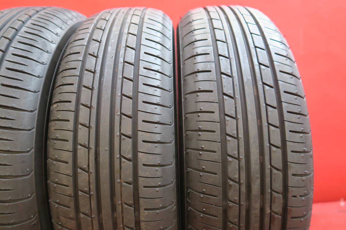 R1247 *タイヤ 4本 * 155/65R14 ヨコハマ ECOS BLUEARTH ES31 * バリ山_画像2