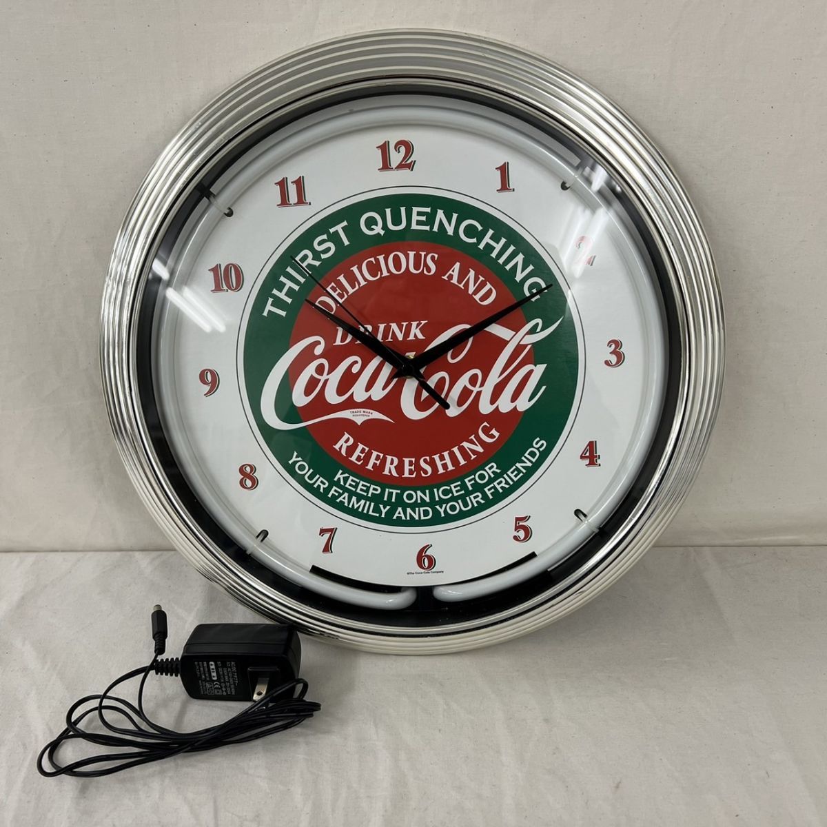D225-H18-1602 Coca Cola コカ・コーラ 壁掛け時計 インテリア