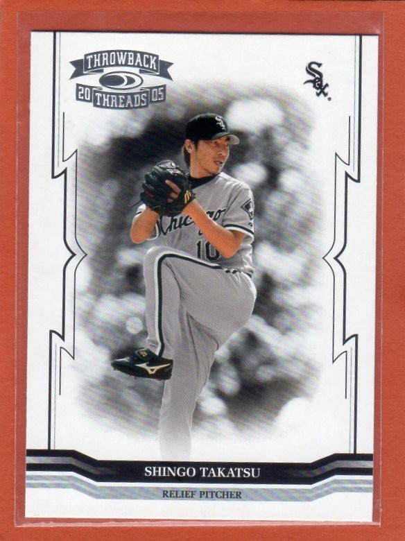 ●高津臣吾　カード　Vol.11　2005DONRUSS THROWBACK THREADS #239　シカゴ・ホワイトソックス_画像1