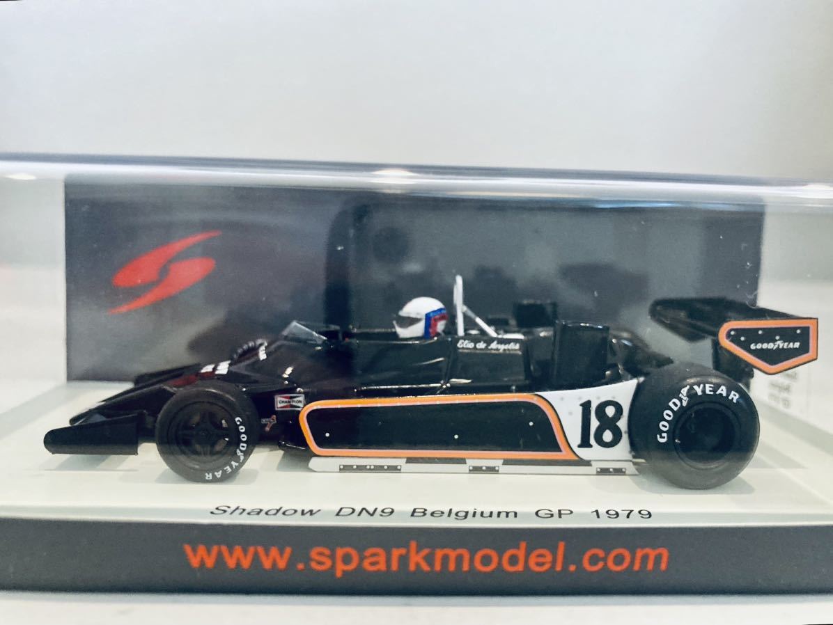 【送料無料】1/43 Spark シャドウ DN9 #18 E.デ.アンジェリス #18 Belgium GP 1979_画像5