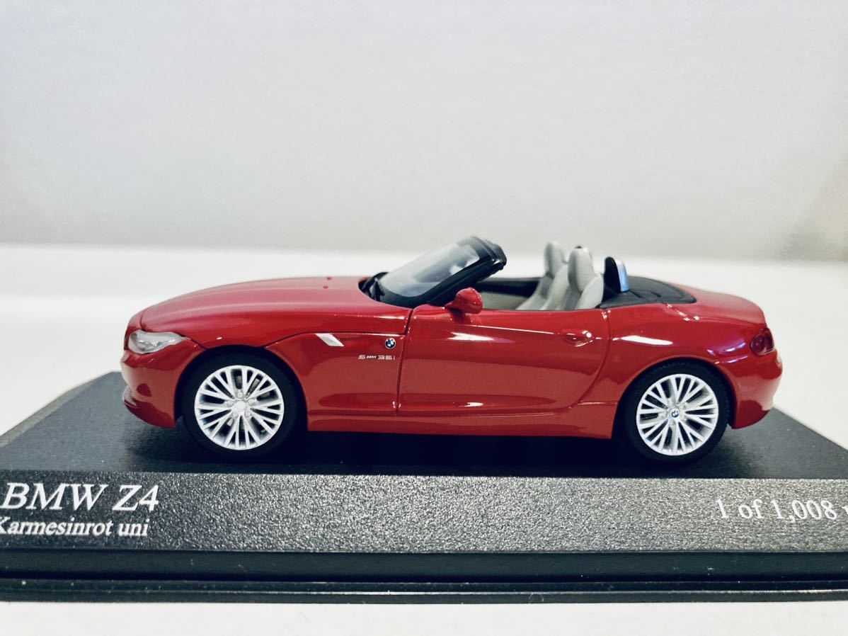 【送料無料】1/43 Minichamps BMW Z4 2008 Red_画像6