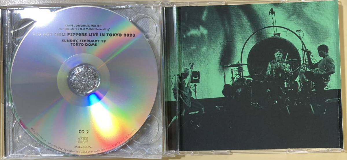 送料無料 Red Hot Chili Peppers (2CD+ボーナス) Live in Tokyo 2023 -Definitive Edition-_画像4