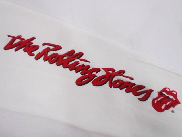 67 送60サ 1108%D03 THEE HYSTERIC XXX ジィヒステリックトリプルエックス Rolling Stones 長袖プリントTシャツ 日本製 サイズXS 中古品_画像3